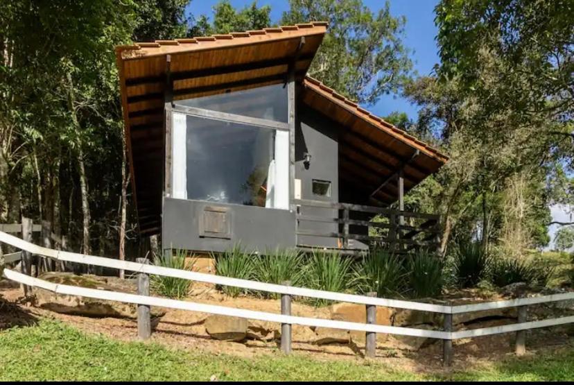 Cabana Sassafras Com Hidromassagem Alfredo Wagner Exterior foto