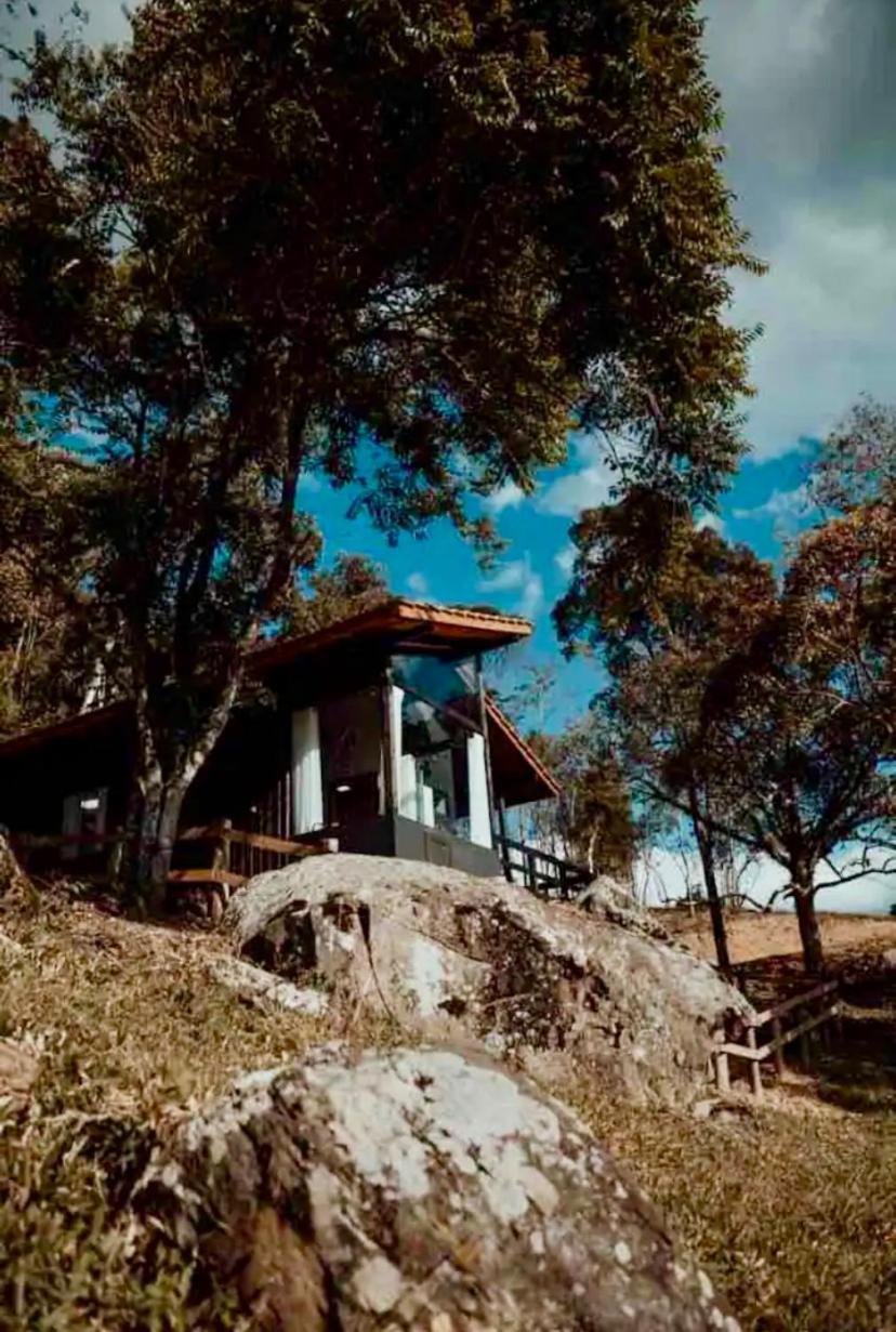 Cabana Sassafras Com Hidromassagem Alfredo Wagner Exterior foto