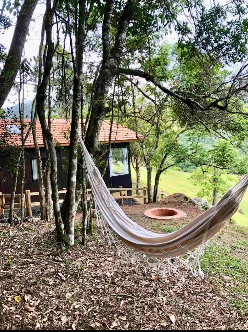 Cabana Sassafras Com Hidromassagem Alfredo Wagner Exterior foto