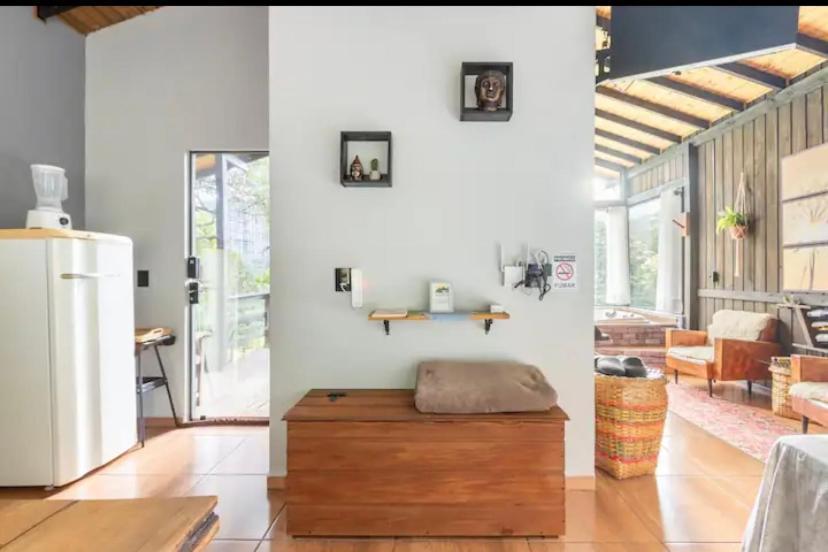 Cabana Sassafras Com Hidromassagem Alfredo Wagner Exterior foto