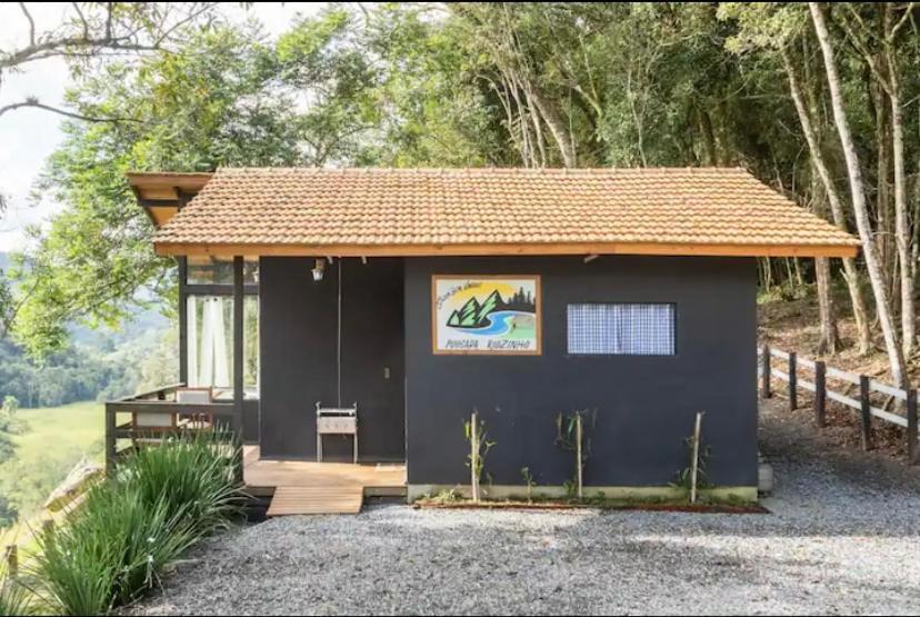 Cabana Sassafras Com Hidromassagem Alfredo Wagner Exterior foto